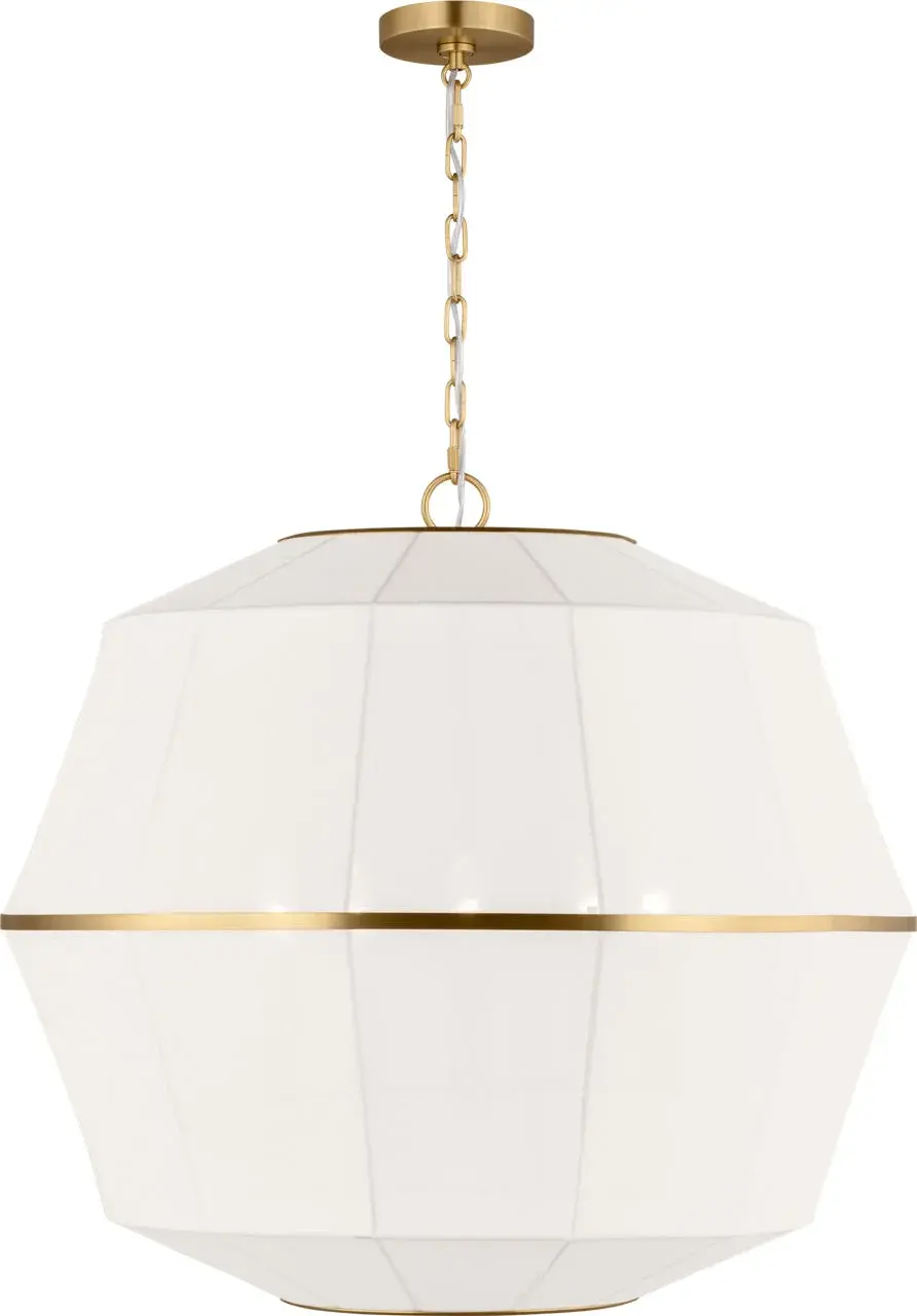 Hikari Large Lantern in Burnished Brass - Image 3