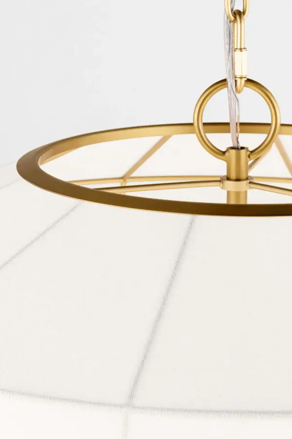 Hikari Large Lantern in Burnished Brass - Image 5