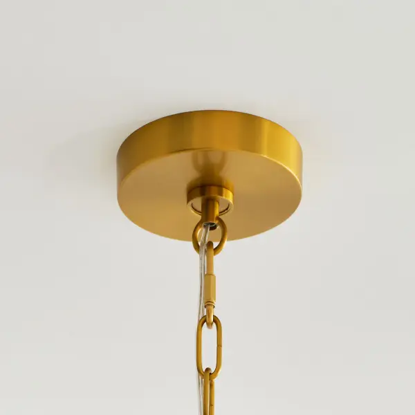Hikari Large Lantern in Burnished Brass - Image 6