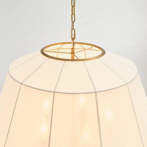 Hikari Large Lantern in Burnished Brass - Image 7