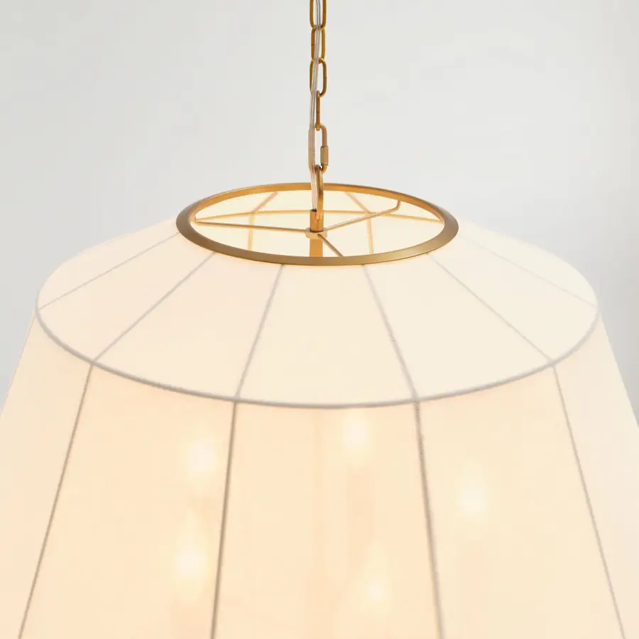 Hikari Large Lantern in Burnished Brass - Image 7