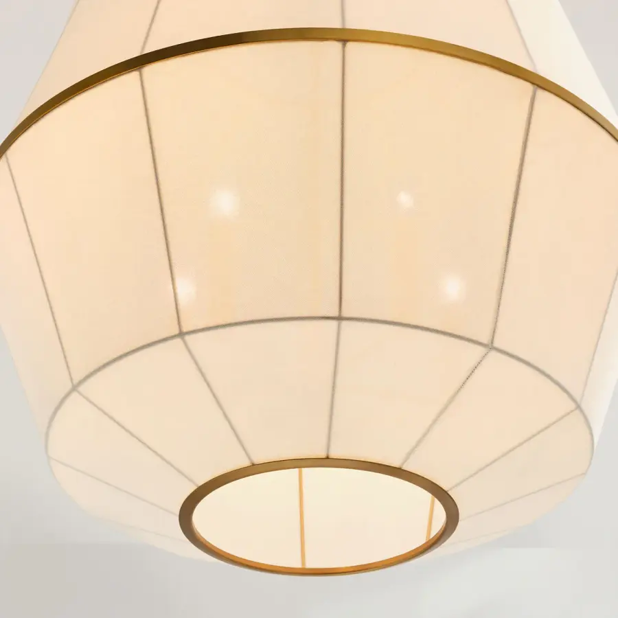 Hikari Large Lantern in Burnished Brass - Image 8