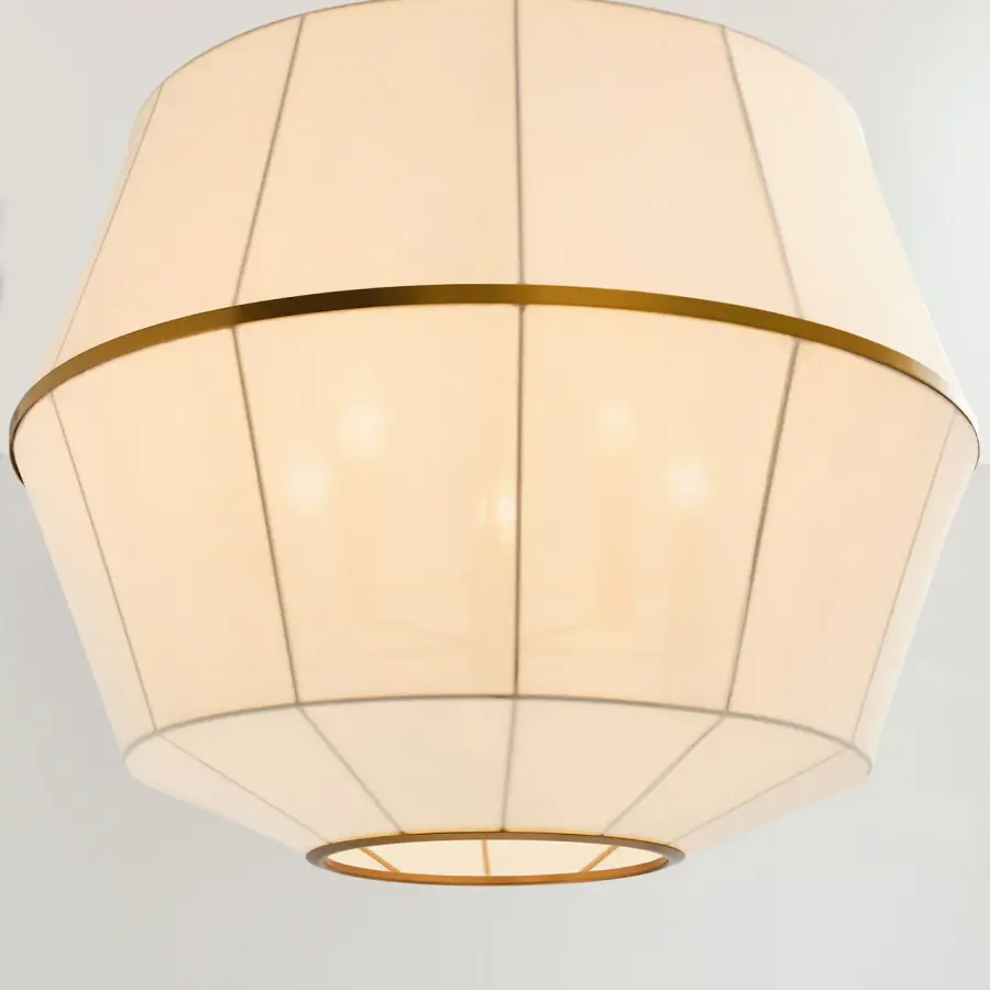 Hikari Large Lantern in Burnished Brass - Image 9