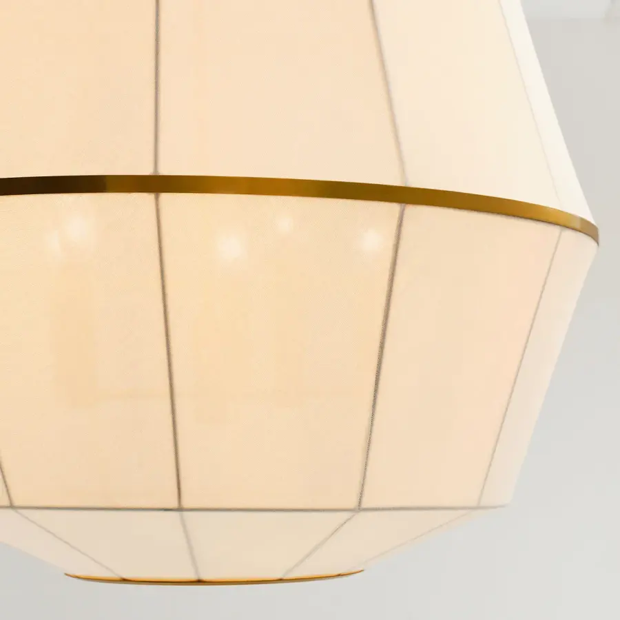 Hikari Large Lantern in Burnished Brass - Image 10