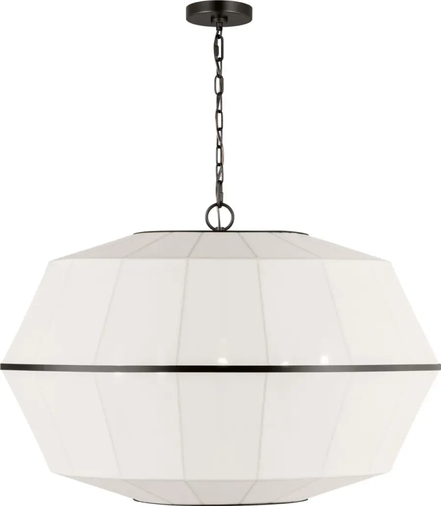 Hikari Wide Lantern in Aged Iron - Image 2