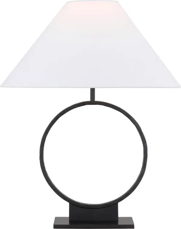 Orion Medium Table Lamp in Aged Iron - Image 1
