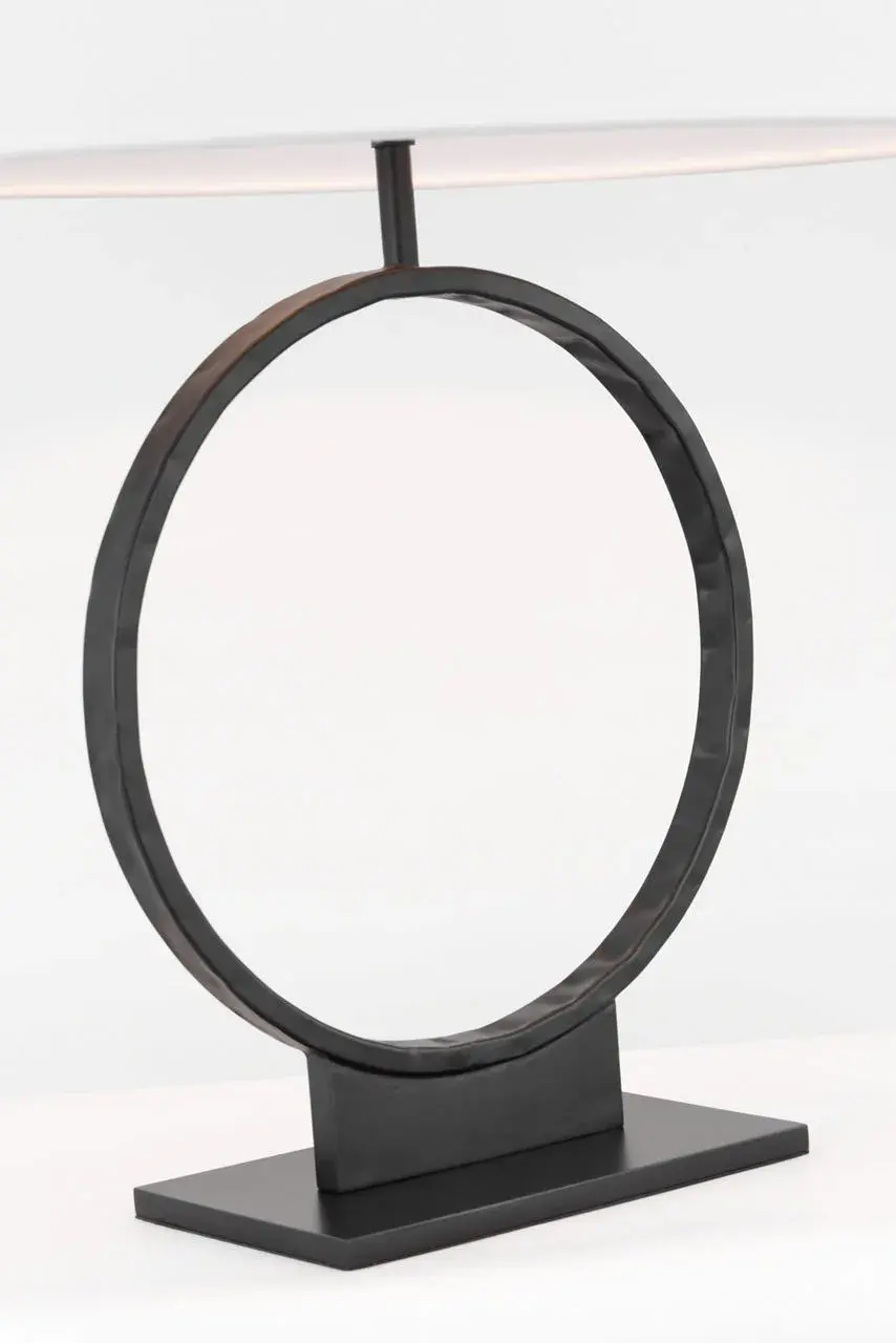Orion Medium Table Lamp in Aged Iron - Image 3