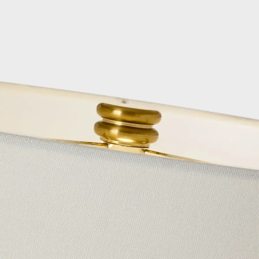 Artisanal Ceramic Table Lamp with Distinctive Cracked Honey Glaze - Image 4