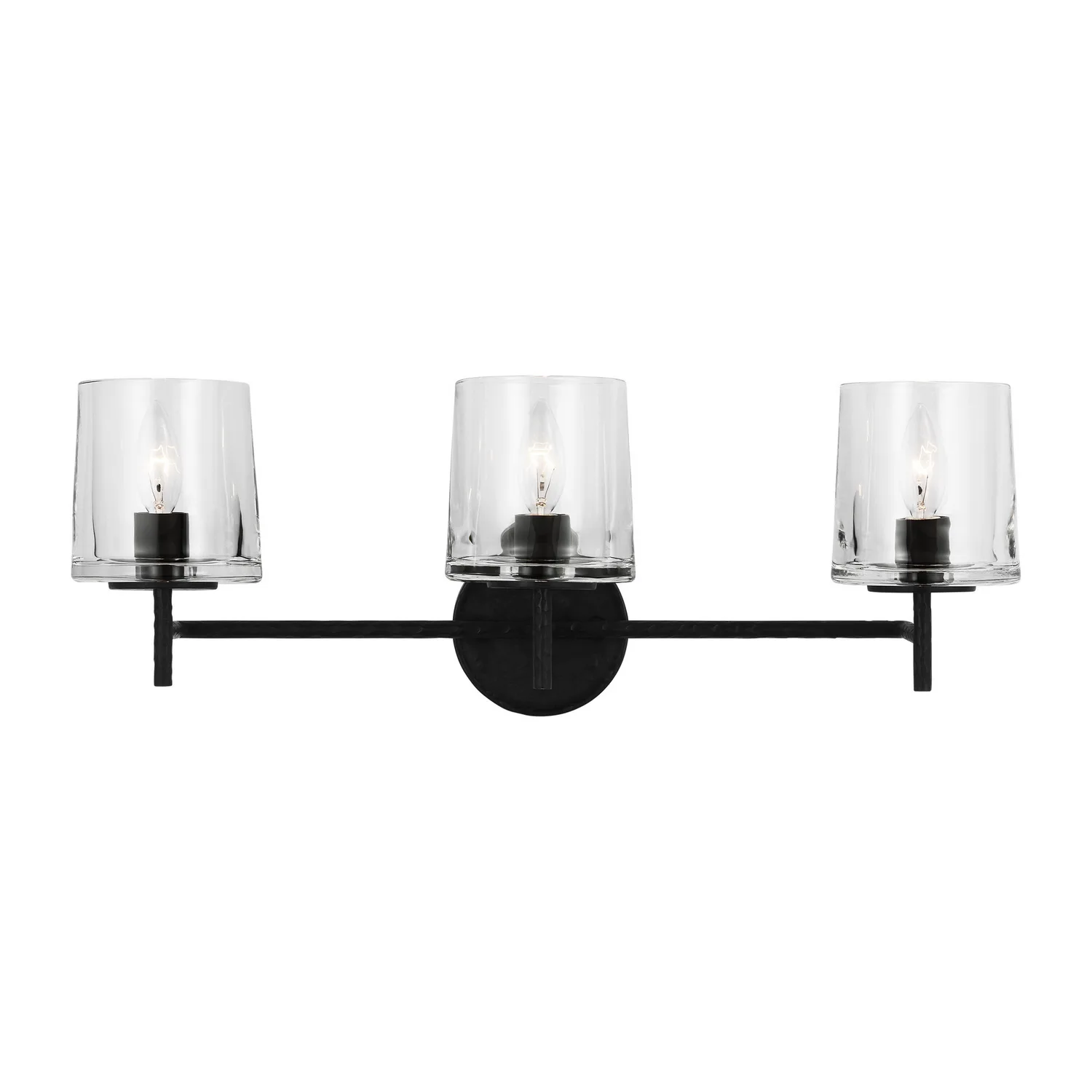 Marietta 3-Light Vanity in Aged Iron