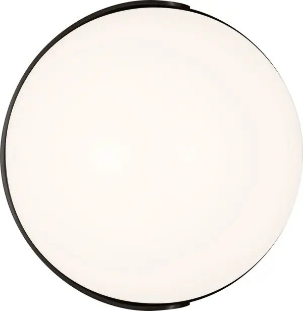 The Syrie Small Vanity by Ellen Degeneres delivers sophisticated modern styling with its frosted glass shade and curved metal band detail. Damp-rated for bathroom use, this compact sconce provides ambient lighting perfect for powder rooms and baths.