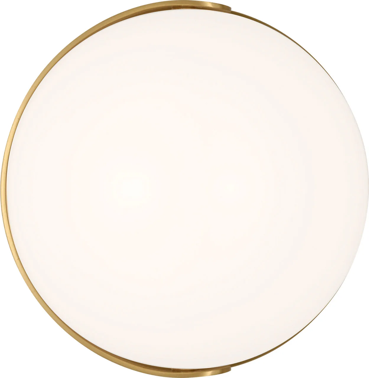 Syrie Small Vanity Sconce in Burnished Brass
