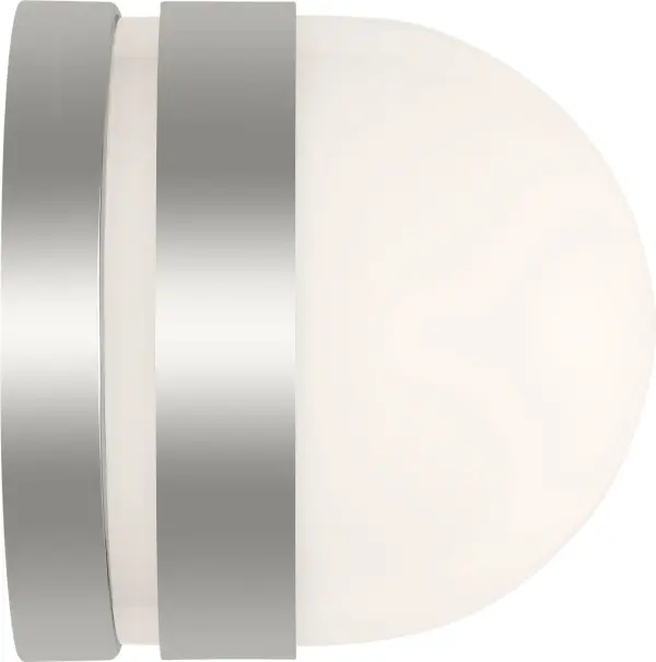 Syrie Small Vanity Sconce in Polished Nickel - Image 3