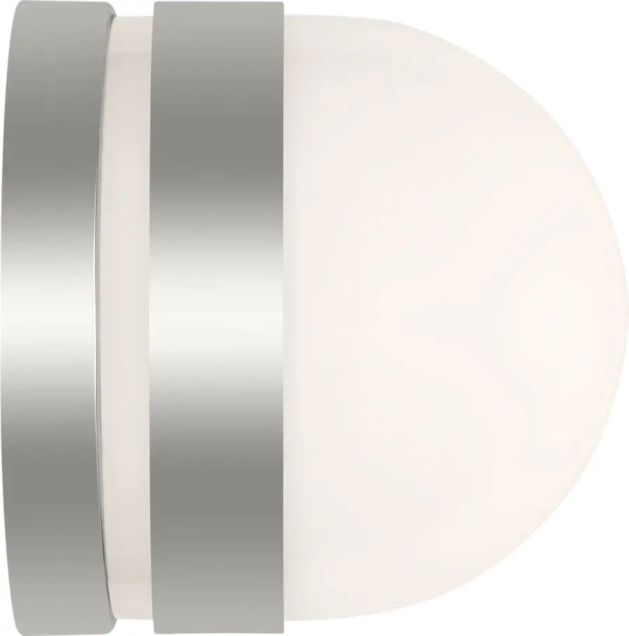 Syrie Small Vanity Sconce in Polished Nickel - Image 3