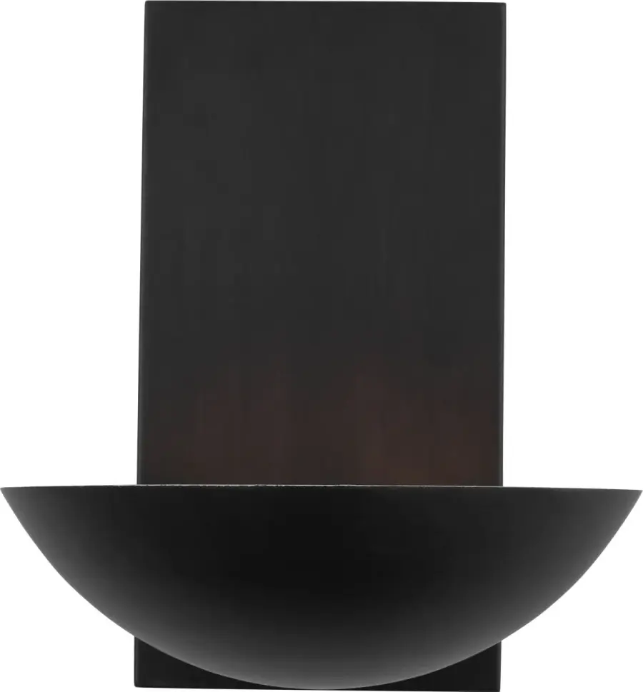 Nevel Medium Sconce in Aged Iron - Image 1
