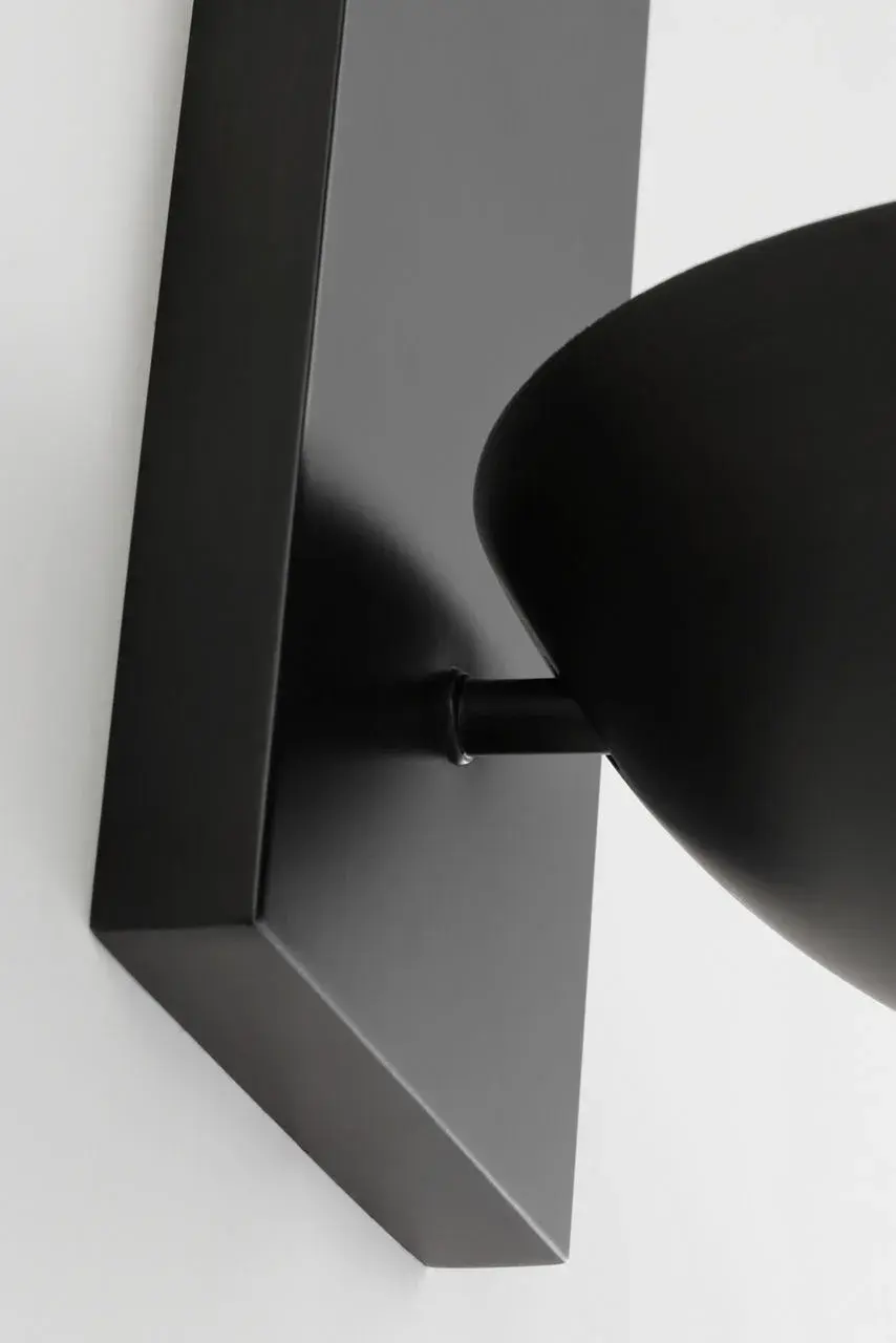 Nevel Medium Sconce in Aged Iron - Image 4