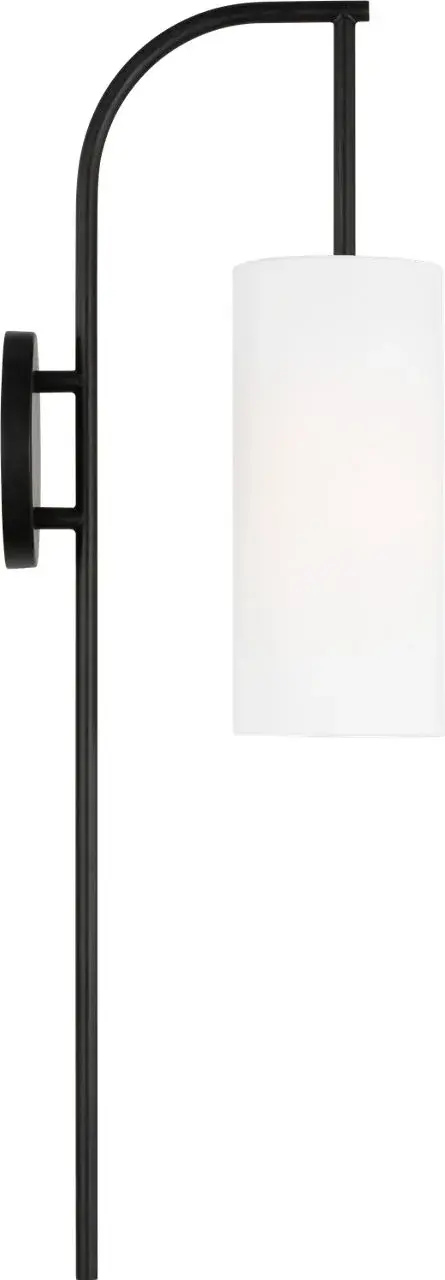 Lowell Large Sconce in Aged Iron - Image 3