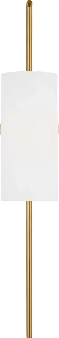 Lowell Large Sconce in Burnished Brass - Image 1