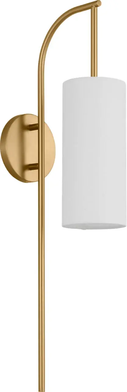 Lowell Large Sconce in Burnished Brass - Image 2