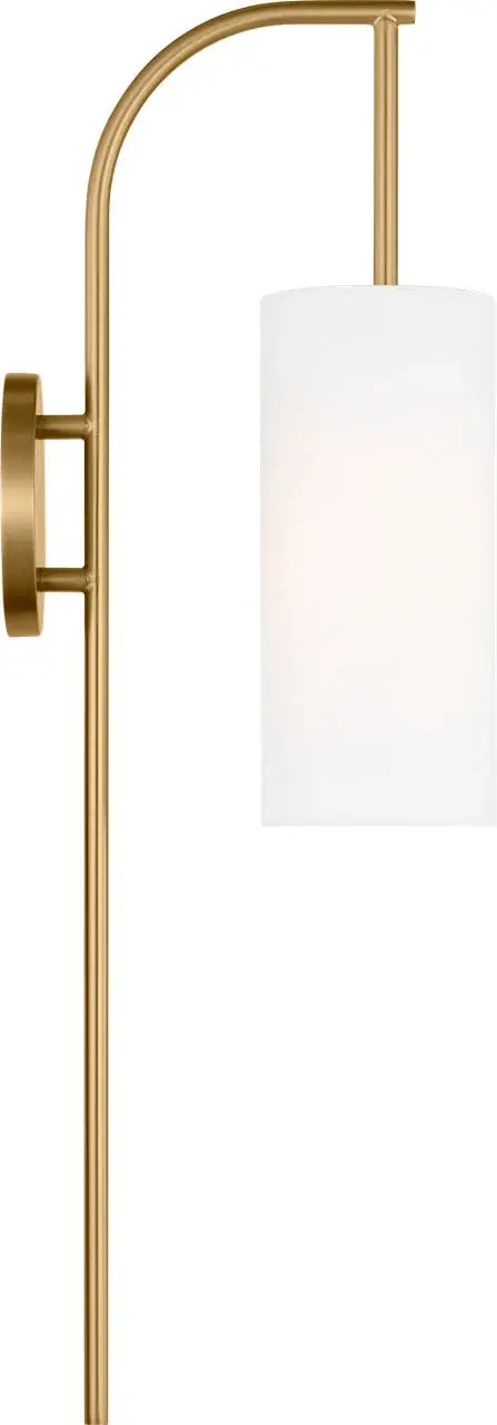 Lowell Large Sconce in Burnished Brass - Image 3