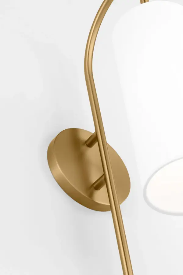 Lowell Large Sconce in Burnished Brass - Image 4