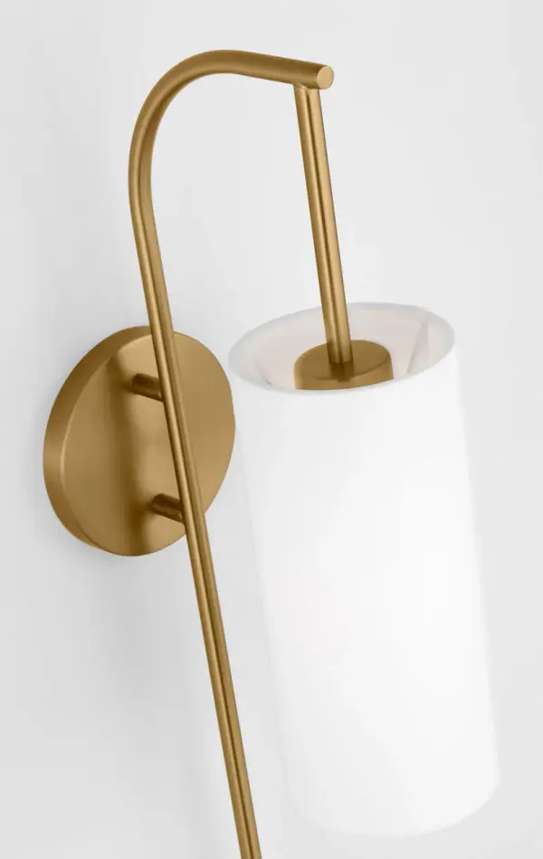 Lowell Large Sconce in Burnished Brass - Image 5