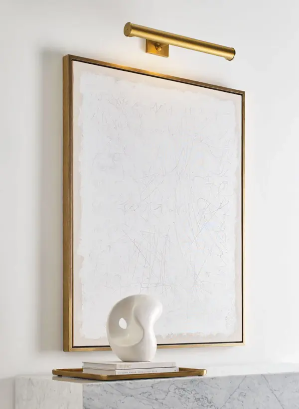 Azer 24" Picture Light in Burnished Brass - Image 6