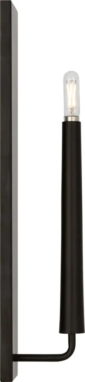 Lois 18" Single Sconce in Aged Iron - Image 4