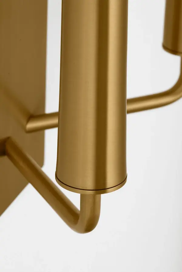 The Lois 18" Double Sconce brings architectural clarity and refined aesthetics to any space. With its clean, sweeping lines and minimalist form, this fixture offers balanced illumination while serving as a sculptural statement piece. - alternate view