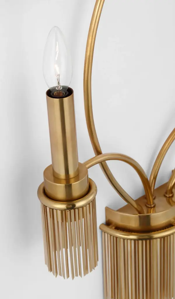 Sutton 4-Light Sconce in Antique-Burnished Brass - Image 6