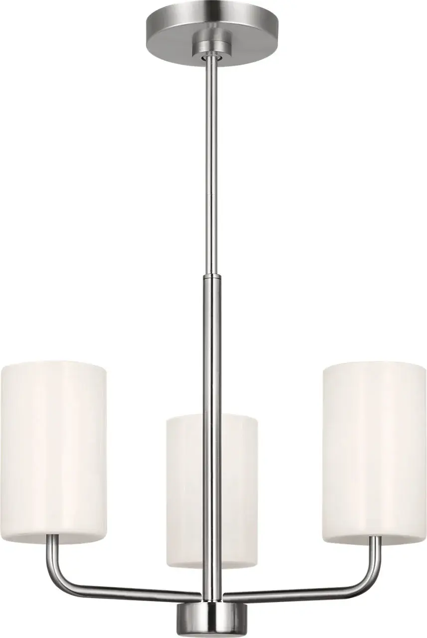 Rhett Small Chandelier in Brushed Steel - Image 3