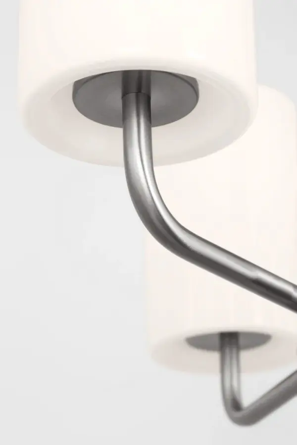Rhett Small Chandelier in Brushed Steel - Image 6