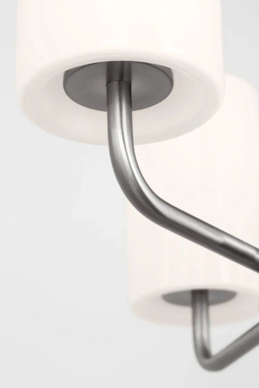 Rhett Small Chandelier in Brushed Steel - Image 6
