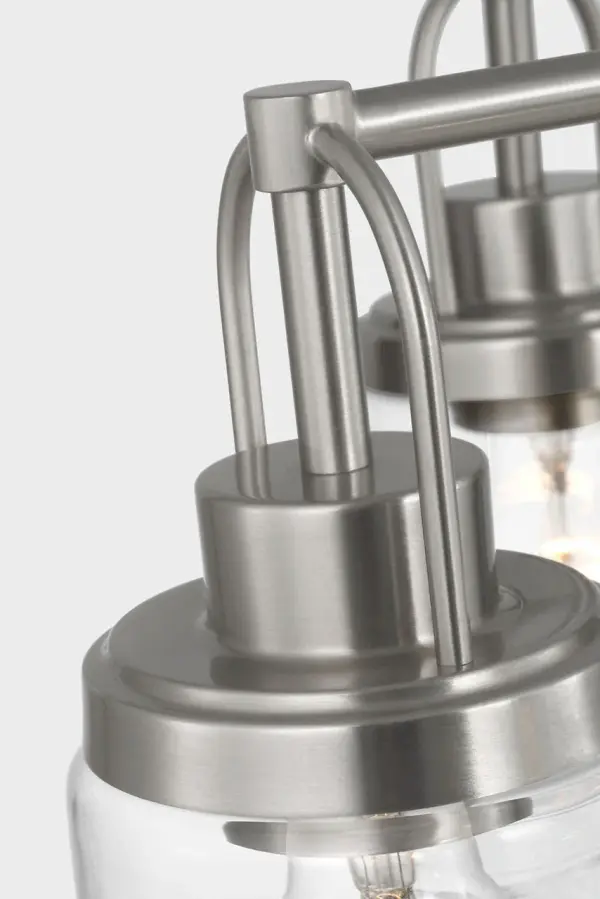 Anders Five Light Chandelier in Brushed Nickel - Image 4