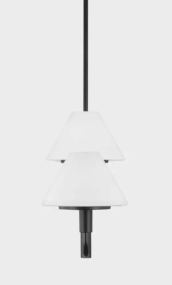 Mendota Four Light Chandelier in Midnight Black - Image 5