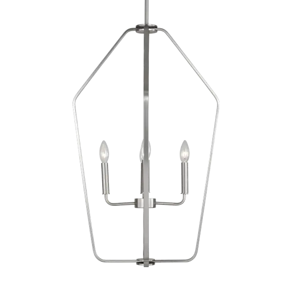 Kennan Four Light Chandelier in Brushed Nickel - Image 1