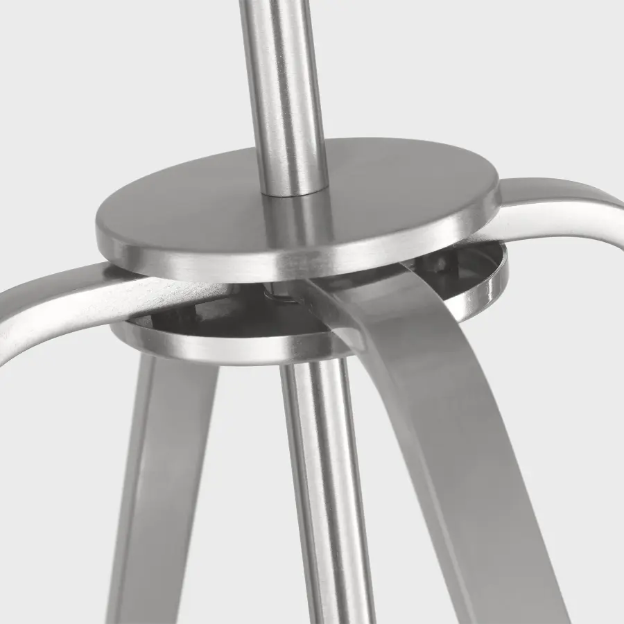 Kennan Four Light Chandelier in Brushed Nickel - Image 6