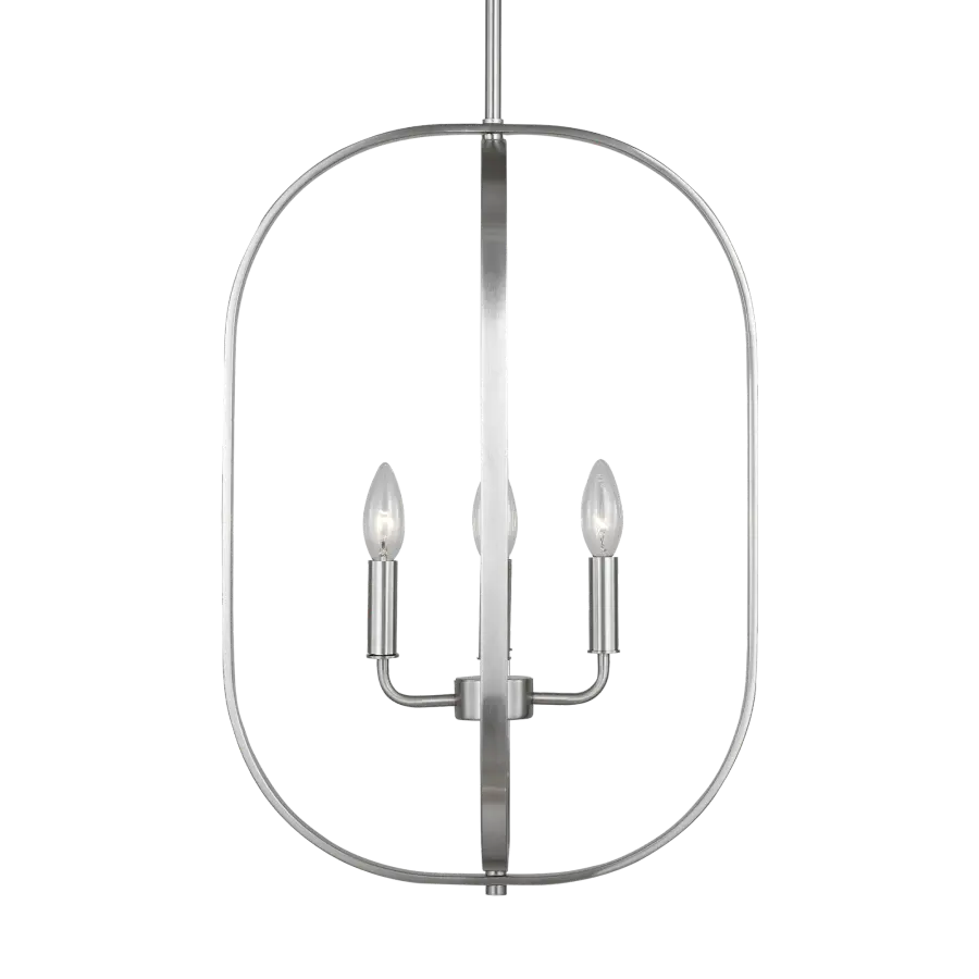 Loretto Four Light Chandelier in Brushed Nickel - Image 1