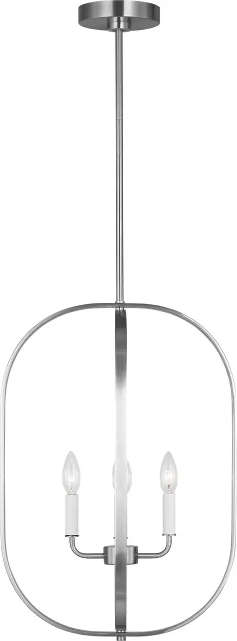 Loretto Four Light Chandelier in Brushed Nickel - Image 11