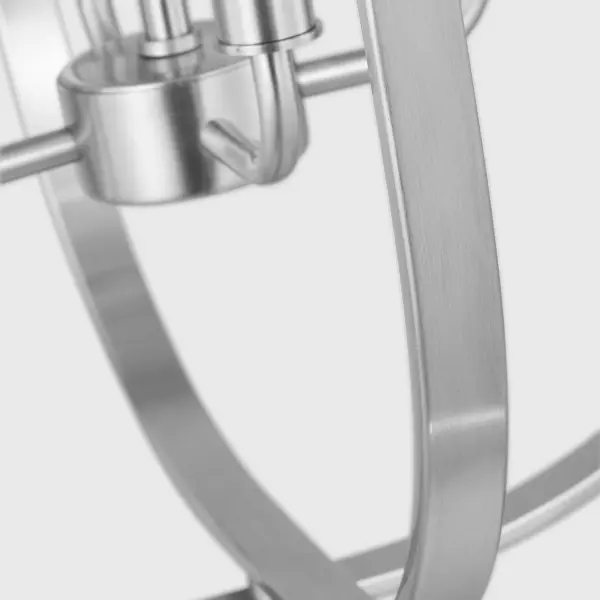 Loretto Four Light Chandelier in Brushed Nickel - Image 4