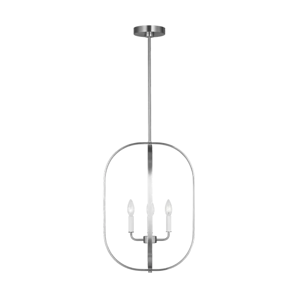 Loretto Four Light Chandelier in Brushed Nickel - Image 8