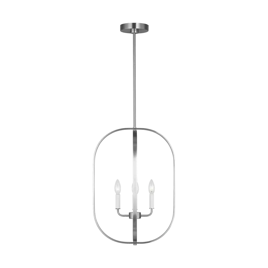 Loretto Four Light Chandelier in Brushed Nickel - Image 8