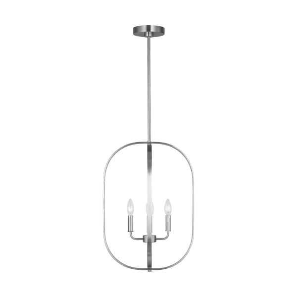 Loretto Four Light Chandelier in Brushed Nickel - Image 9