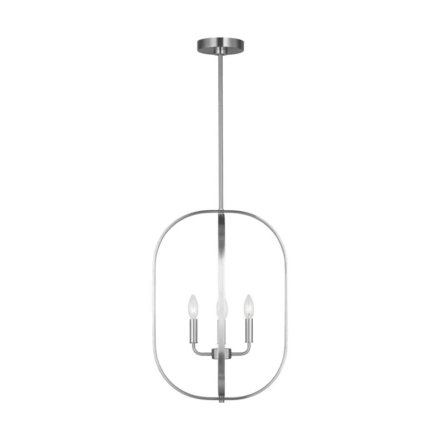 Loretto Four Light Chandelier in Brushed Nickel - Image 9