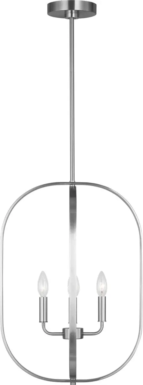 Loretto Four Light Chandelier in Brushed Nickel - Image 10