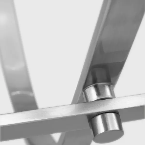 Loretto Six Light Chandelier in Brushed Nickel - Image 5