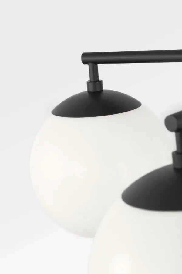 Nube Five Light Chandelier in Midnight Black - Image 3