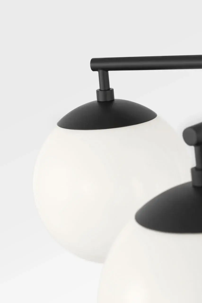 Nube Five Light Chandelier in Midnight Black - Image 3