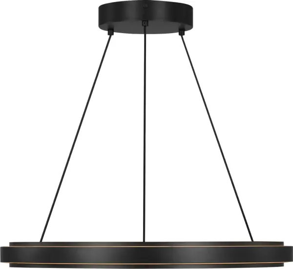 Sleek Modern Ring Chandelier with Adjustable Color Temperature - Image 4