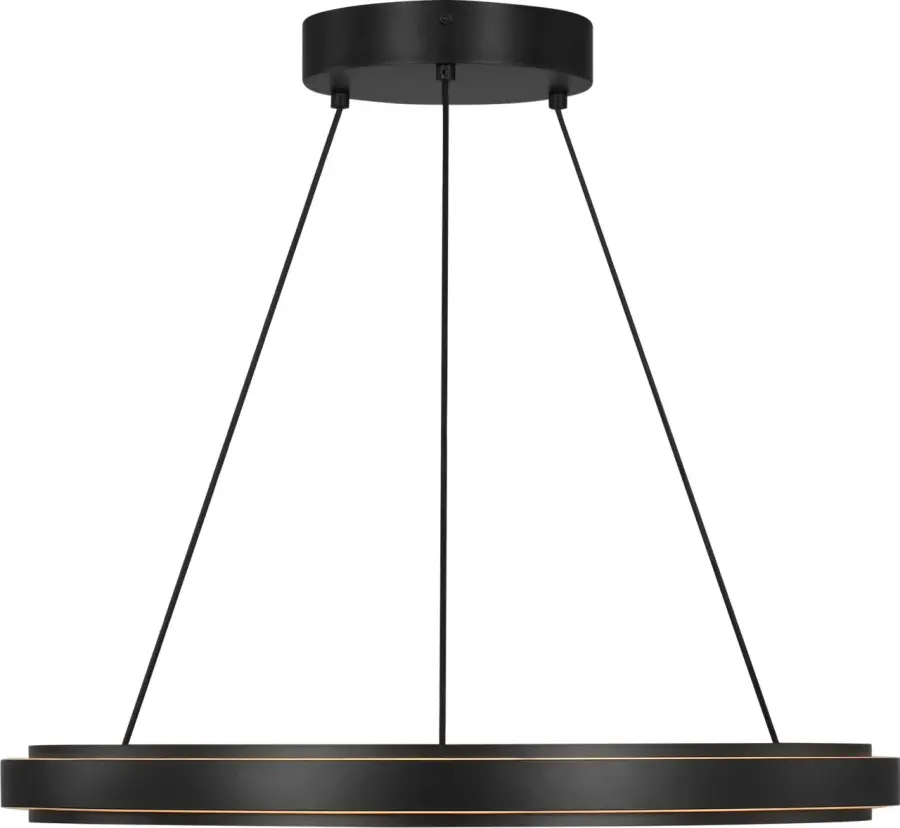 Sleek Modern Ring Chandelier with Adjustable Color Temperature - Image 4