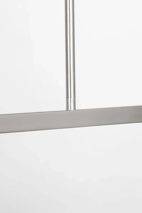 Zentro Four Light Linear Chandelier in Brushed Nickel - Image 5